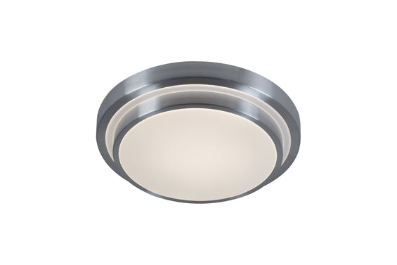 Power LED C/Light 265mm Silver Tiered