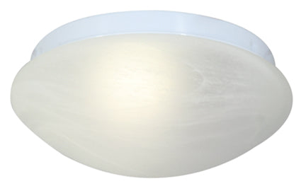 Eurolux Bathroom Alabaster C/Light 220mm White