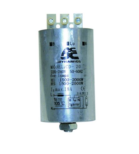 600-1000W IGNITOR FOR HPS & MH LAMP 3-WIRE