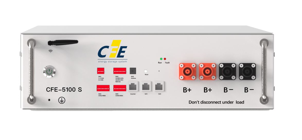 5.1kwh 100ah 51.2v Cfe Lifepo4 Battery