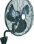 Load image into Gallery viewer, 24&quot; 3-Speed Wall Mount Oscillating Industrial Fan 90W
