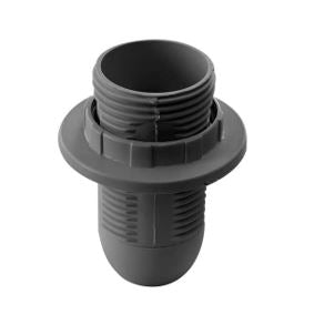 Black Nylon Lamp Holder E14