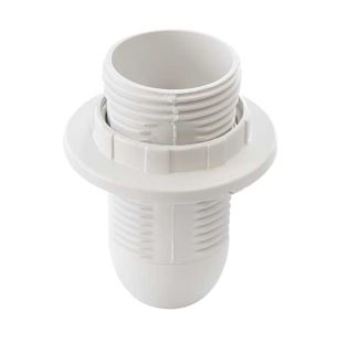 White Nylon Lamp Holder E14