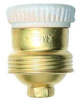 E27 BRASS LAMP HOLDER 10mm ENTRY