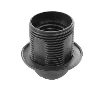 Black Nylon Lamp Holder E27