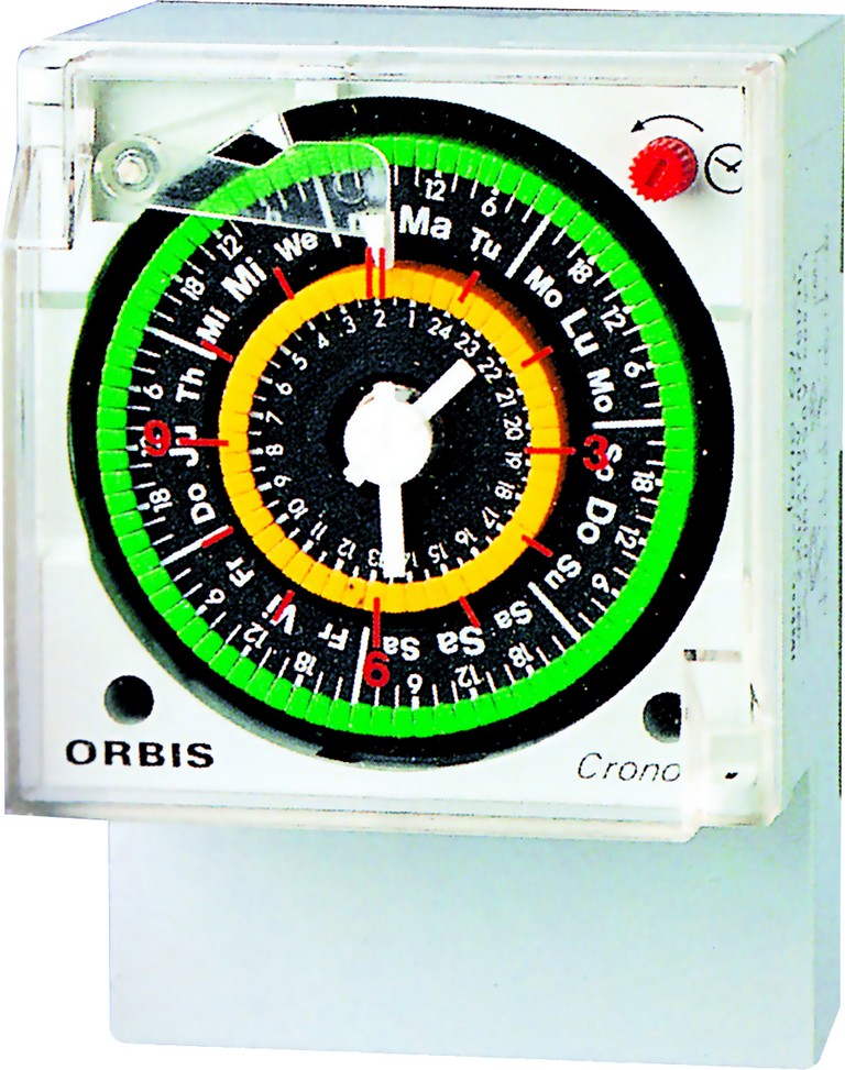 Crono 2X7 Day/2Hr Timer 100Hr Reserve 72X72 230V