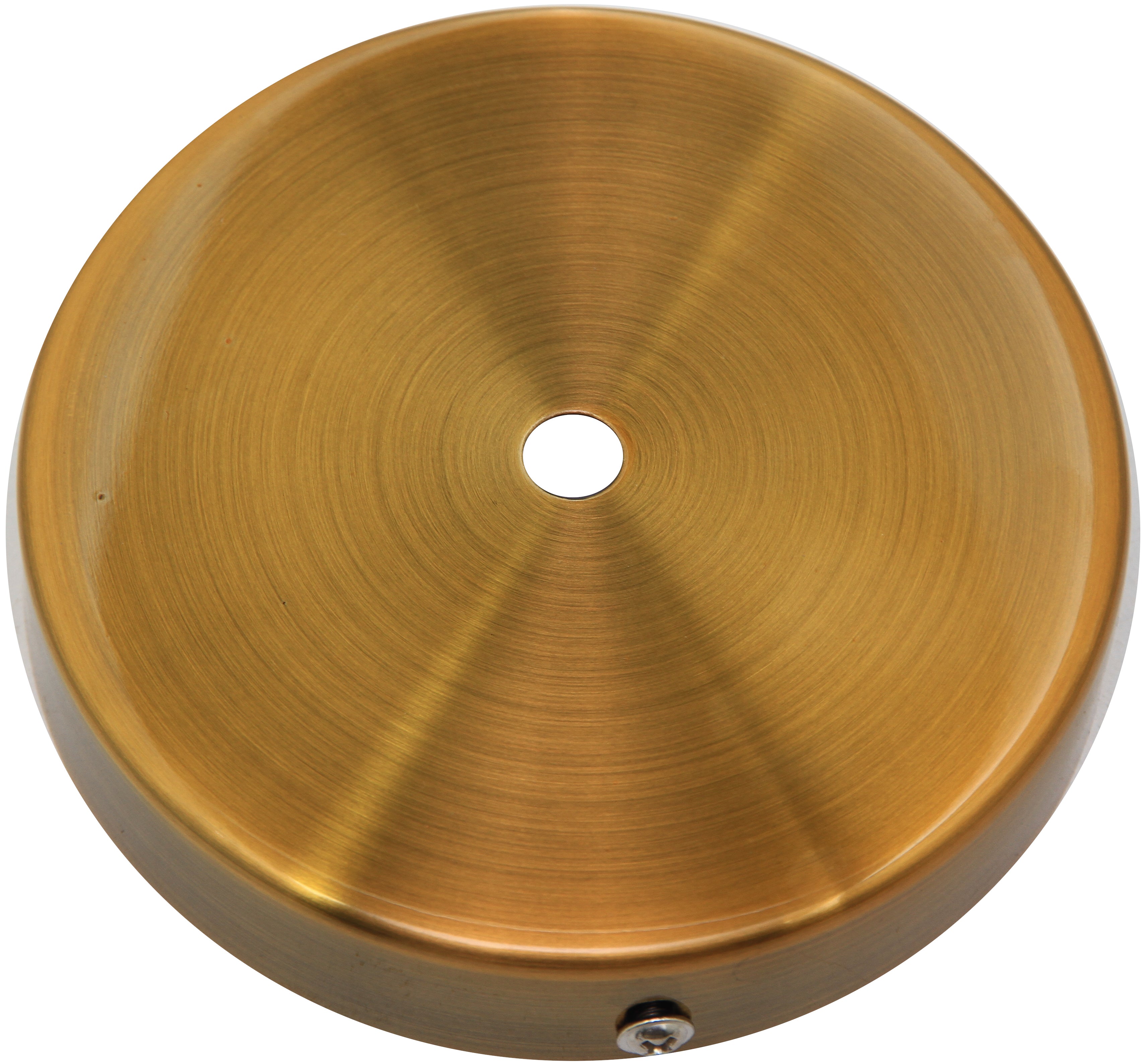 1 Way Brass Ceiling Rose Kit Dia 120Mm