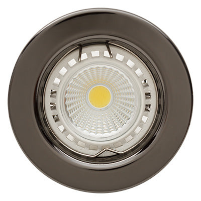 Straight Round D/Light 80Mm Gun Metal