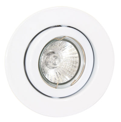 Tilt Round D/Light 105Mm White