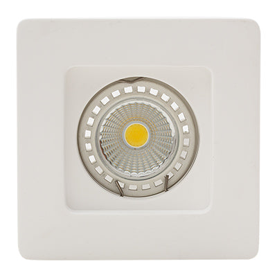 Gypsum Square D/Light 102Mm White
