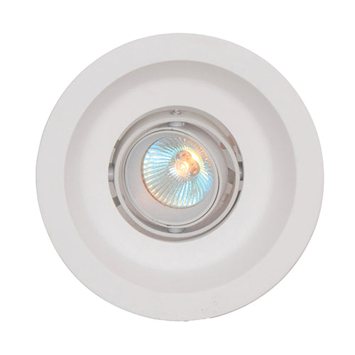 Gypsum Round D/Light 156Mm White