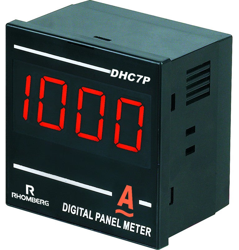 Ac Ampere Digital Panel Meter 3.5 Digit 100-240V 72X72X48Mm
