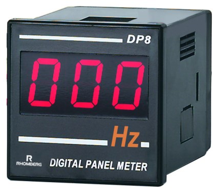 Frequency Meter 3 Digit 100-240V 48X48X70Mm