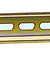 Load image into Gallery viewer, Din 35 Slotted Yellow Steel Rail 2M
