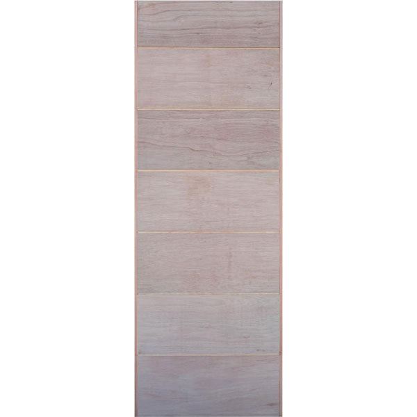 Horizontal Marine Ply Tech 7 Slatted Extra Height Door