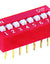 Load image into Gallery viewer, 8-Way Dip Switch Red
