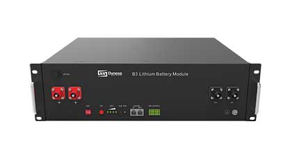 3.6kwh 75ah 48vdc Dyness Lifepo4 Battery Rackmount