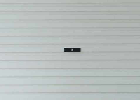 Roll-up Single Garage Door (steel) - 2450 x 2100