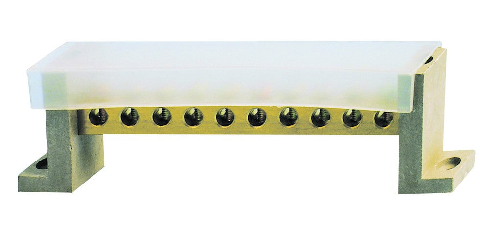 BUSBAR. 6X15, 168MM LENGTH 16MM SQ, 15 WAY