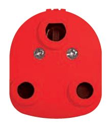 Dedicated Red 15A 3Pin Socket