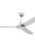 Load image into Gallery viewer, Industrial Ceiling Fan 3 Blades Chrome

