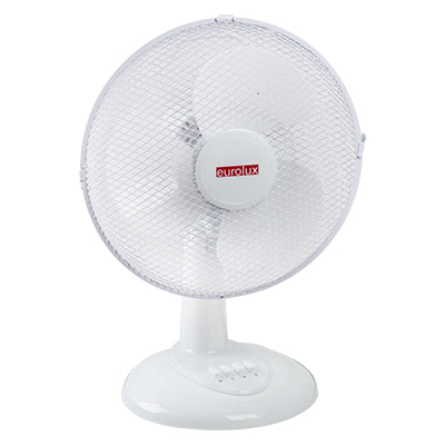 Plastic Desk Fan 3 Blades White