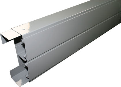 Double Comp. Power Skirting C/W Cover 3M Hosp. Grey