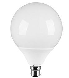 Cf Lamp Ball Type Warm White 230V 24W B22