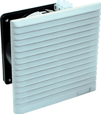 230Vac Fan C/W Filter And Grill 255X255 Ip43