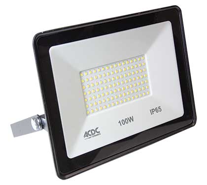 220-240 100W Cool White Led Alum. Flood Light Ip65