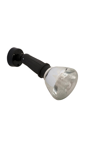 PAR38 W/Light 70mm Black
