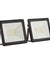 Load image into Gallery viewer, LED 20w Floodlight Black 4000K Twin Pack
