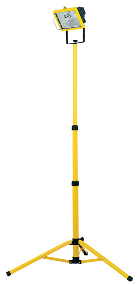 Halogen Portable 500w Worklight Yellow & Black