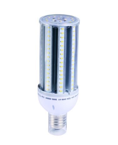 100-250Vac 60W Warm White Led Corn Lamp E40
