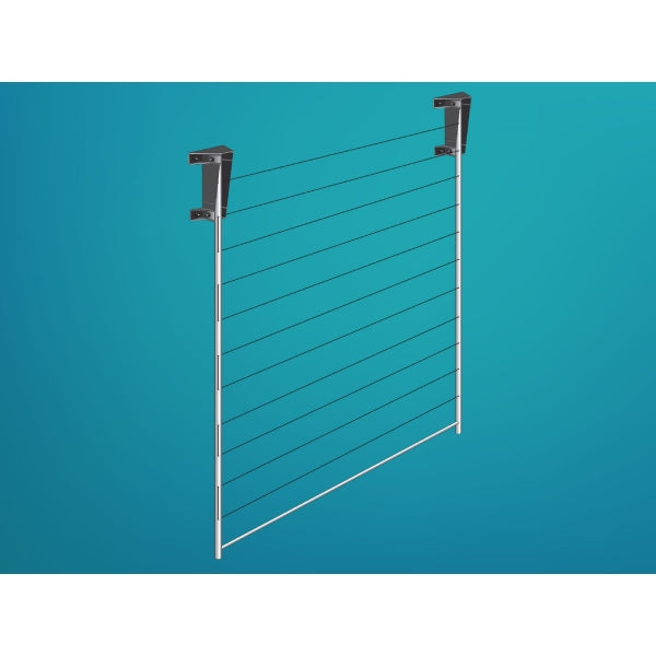 Fold-away Washing Lines Deluxe (Galvanized)