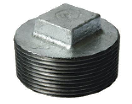 15Mm Galv Plug - Hollow