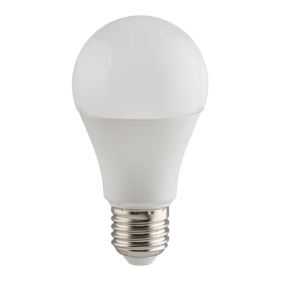 LED A60 9w E27 Cool White Globe Opal