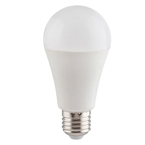 LED A60 Globe 15w E27 Warm White Opal