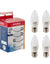 Load image into Gallery viewer, LED Candle E27 5w 3000K 4 Pack
