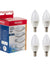 Load image into Gallery viewer, LED Candle E14 5w 3000K 4 Pack
