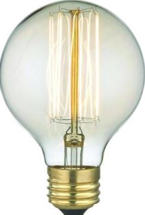 110-240V 40W Large Ball Carbon Filament Lamp E27