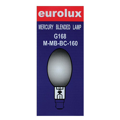Mercury Blended Opal Elliptic B22 160w