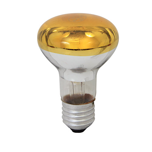 R63 Reflector E27 60w Yellow