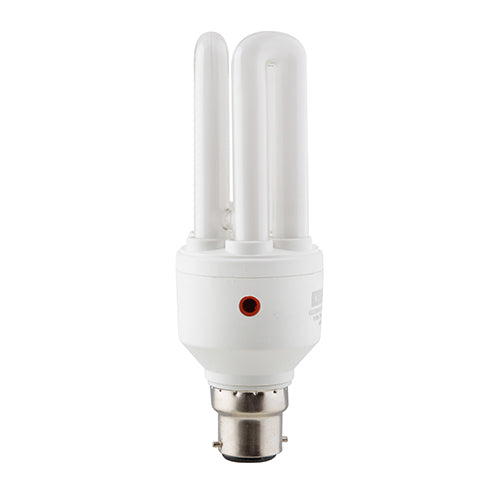 CFL D/Night Sensor 3U B22 15w CW Blister