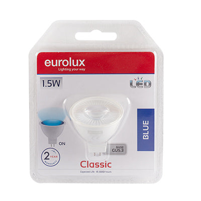 LED MR16 1.5w Blue