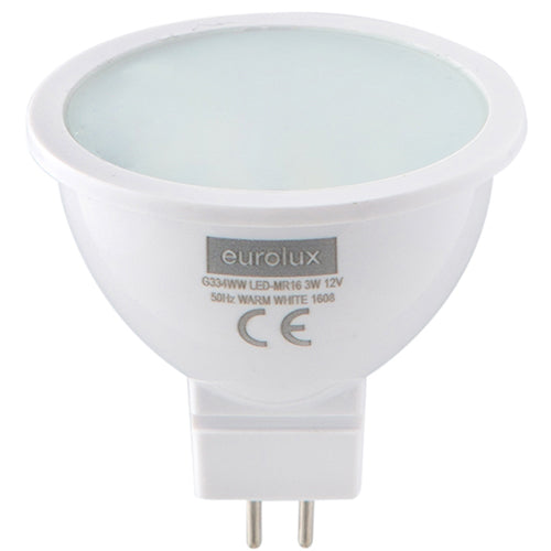 LED MR16 GU5.3 3w Warm White