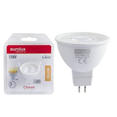 LED MR16 1.5w Yellow