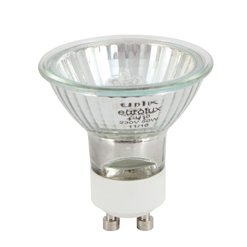 Halogen Ceramic Base GU10 50w Twin Pack