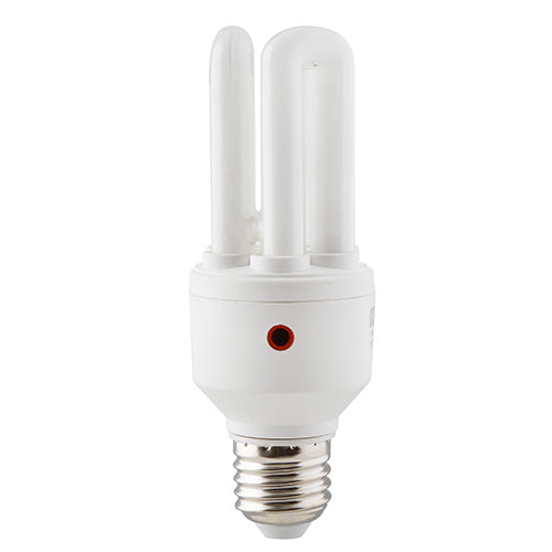 CFL D/Night Sensor 3U E27 11w CW Blister