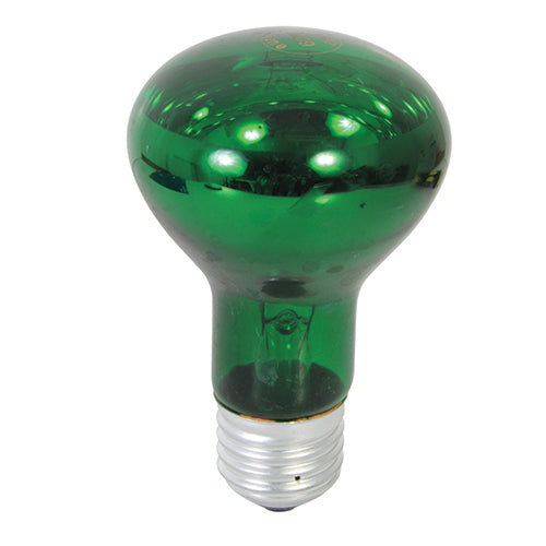 R63 Reflector E27 60w Green Blister